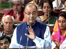Jaitley in parliament
