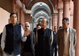 Arvind in parliament